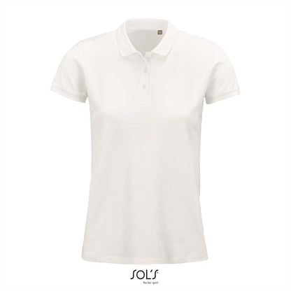 SOL'S Planet polo dames in wit
