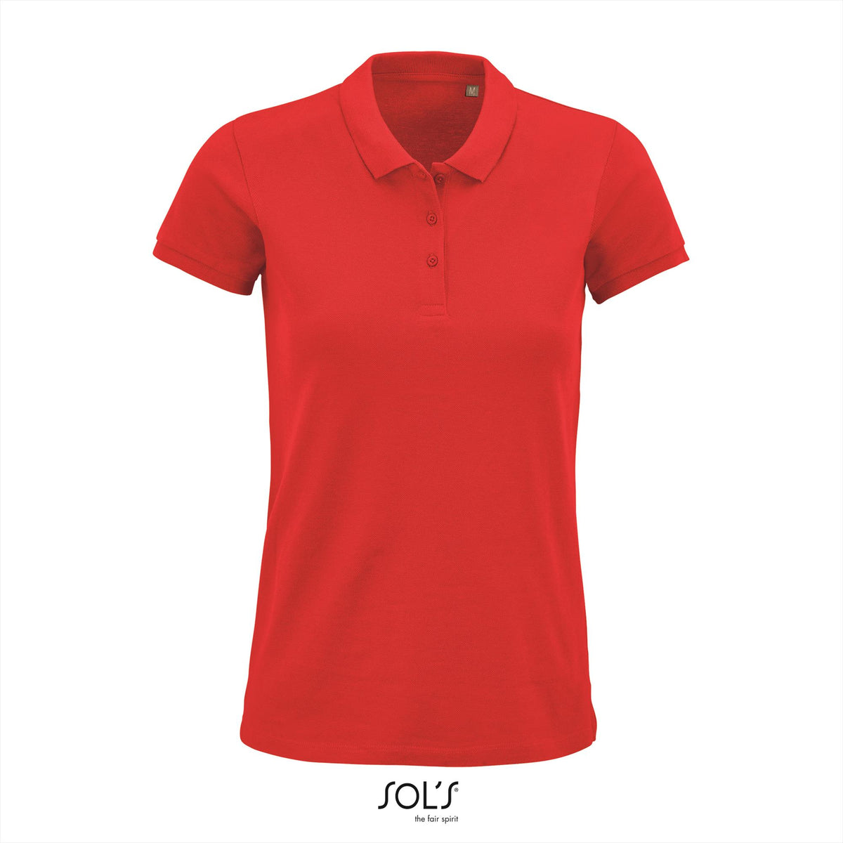 SOL'S Planet polo dames in rood