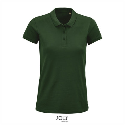 SOL'S Planet polo dames in flessengroen
