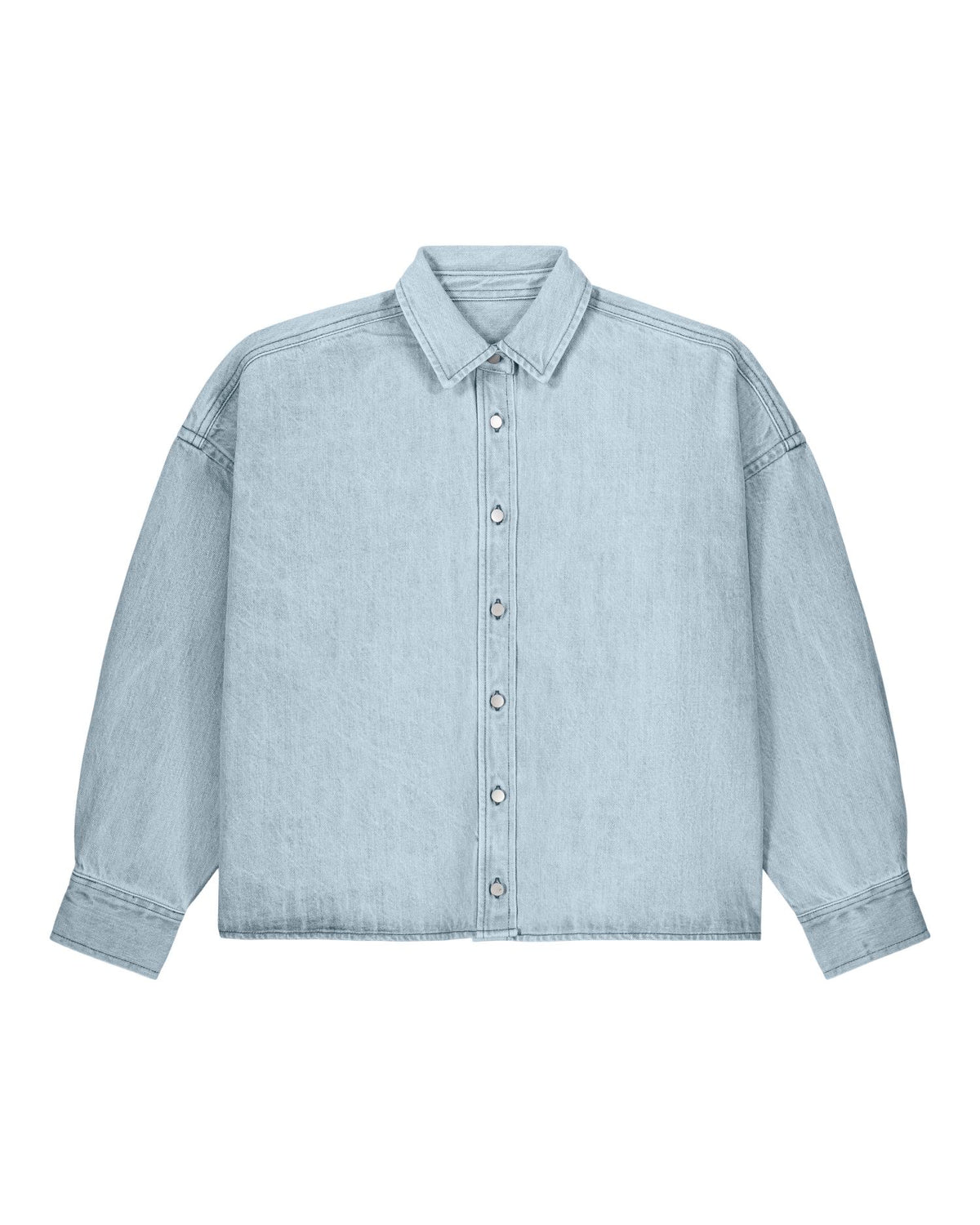 Stella Ember in lichte denim