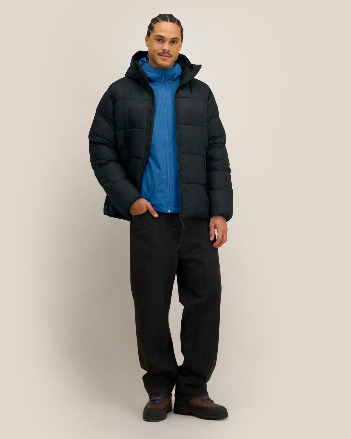 Puffer 2.0 in zwart
