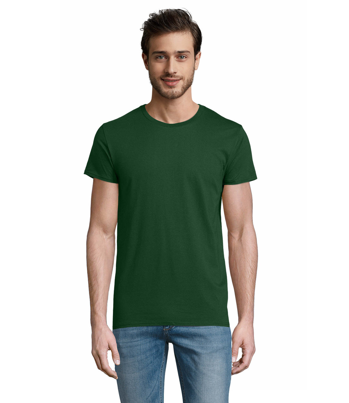 SOL'S Pioneer T-shirt heren in flessengroen