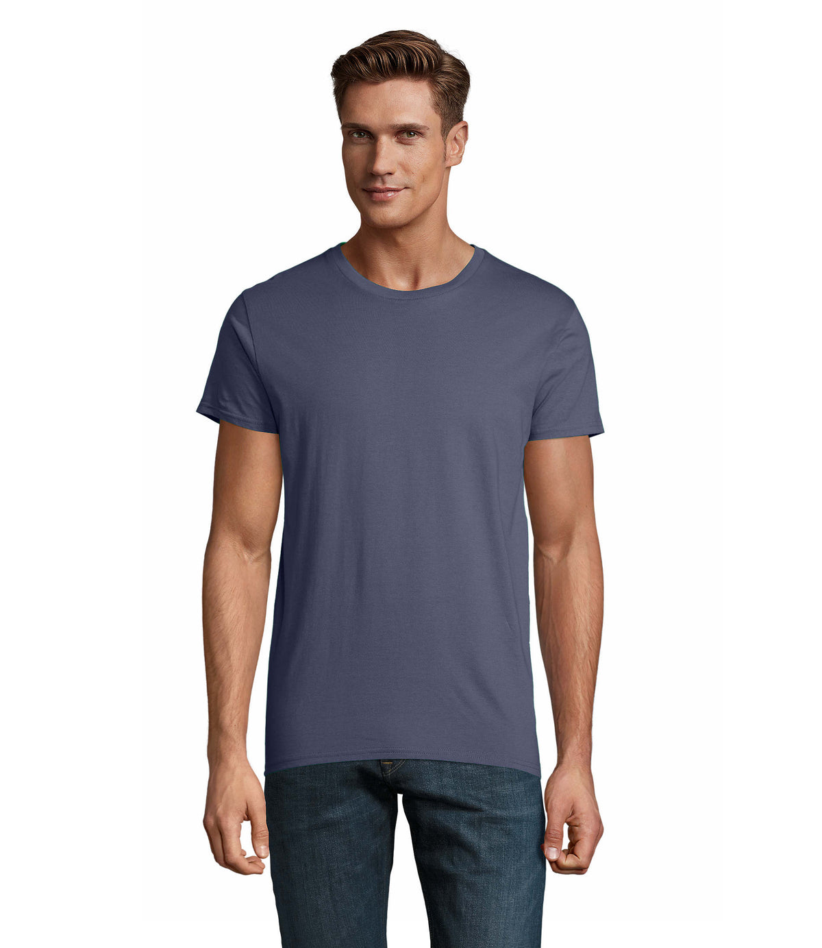 SOL'S Pioneer T-shirt heren in denimblauw