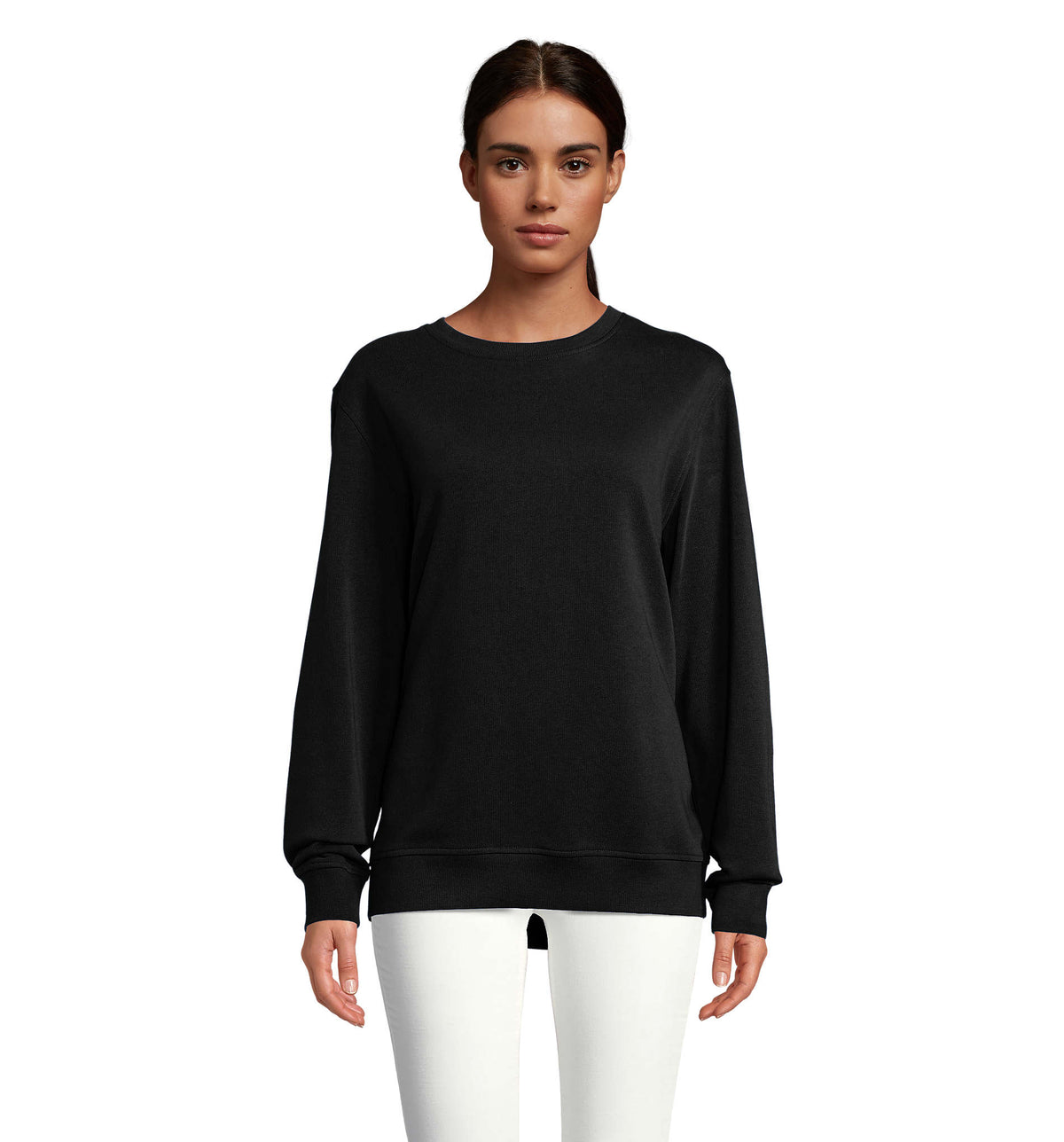 SOL'S Comet sweater in zwart
