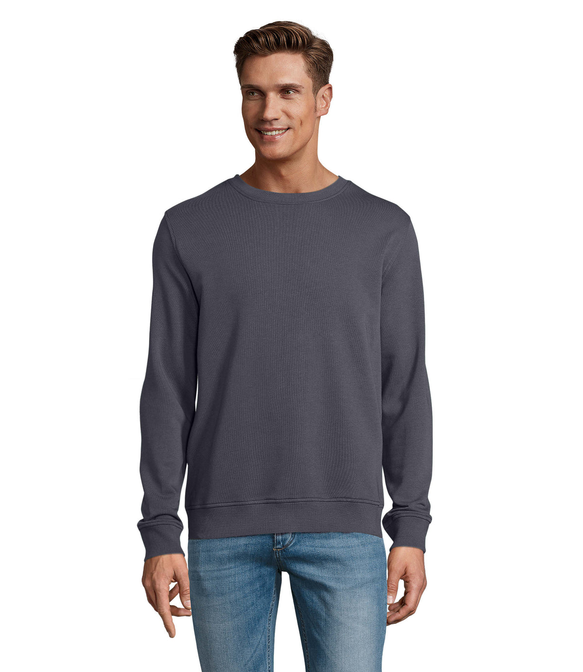 SOL'S Comet sweater in antraciet