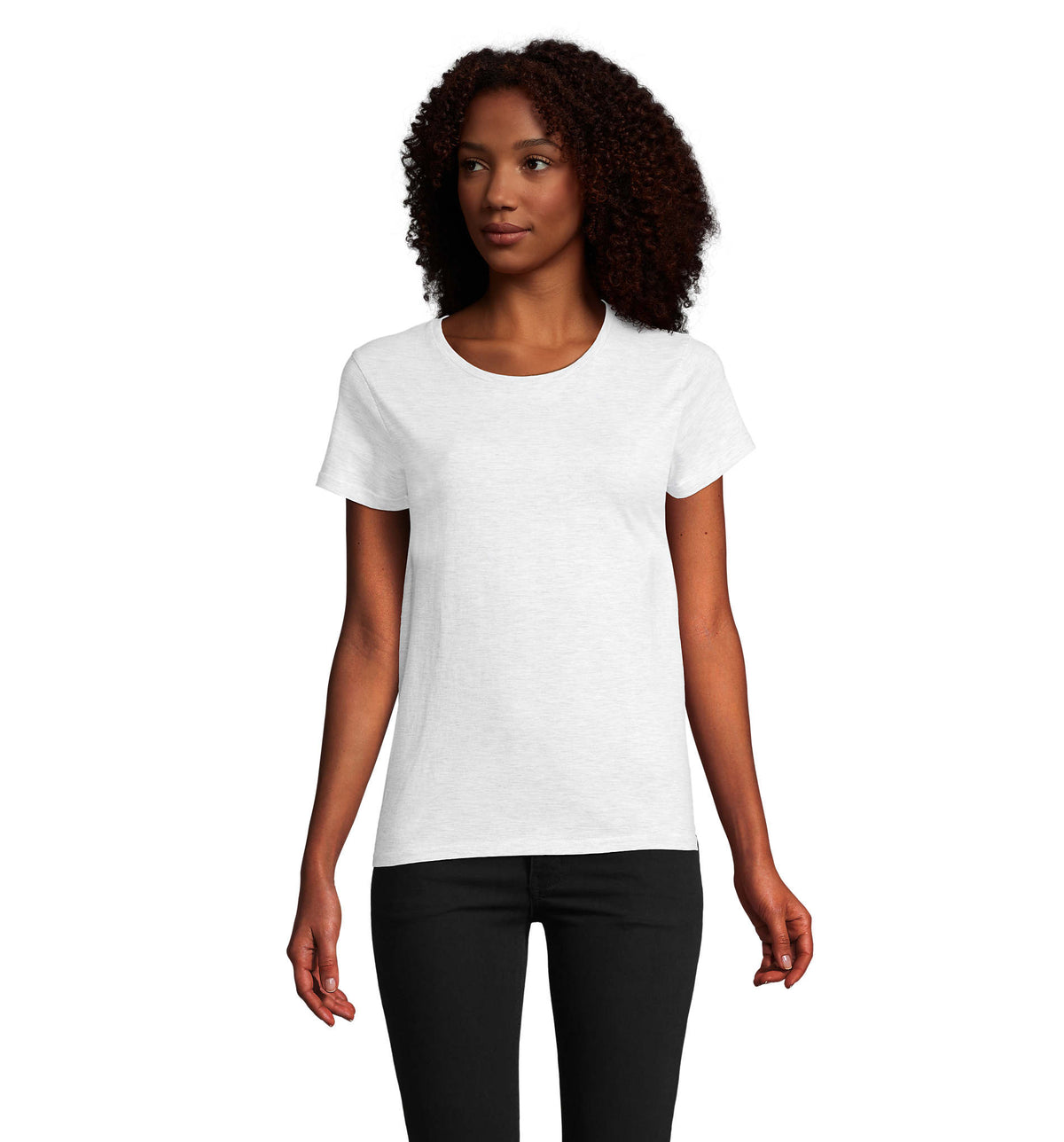 SOL'S Pioneer T-shirt dames in asgrijs
