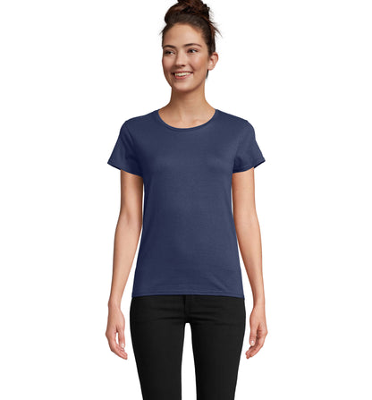 SOL'S Pioneer T-shirt dames in denimblauw