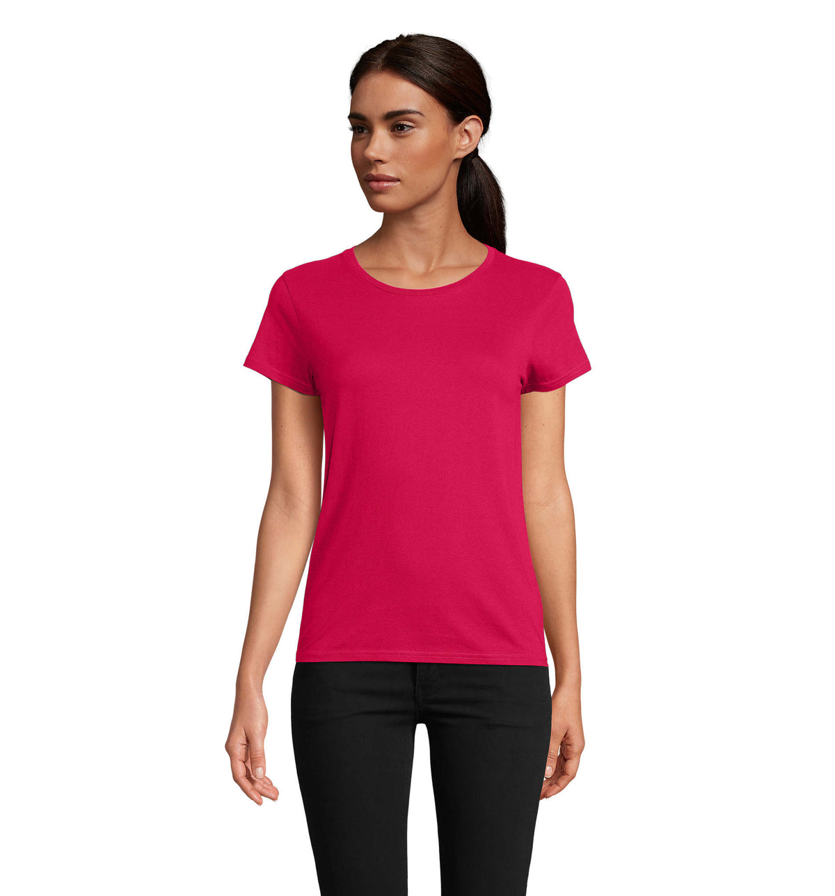 SOL'S Pioneer T-shirt dames in fuchsia