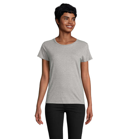 SOL'S Pioneer T-shirt dames in grijs gemêleerd