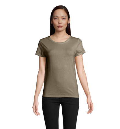 SOL'S Pioneer T-shirt dames in khaki