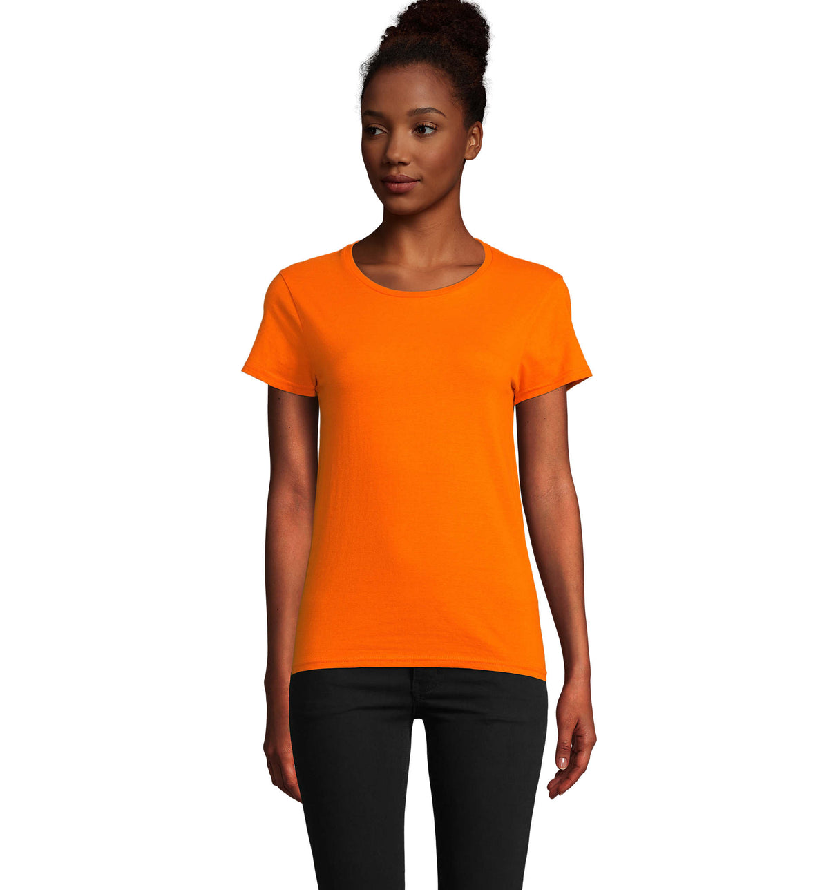 SOL'S Pioneer T-shirt dames in oranje