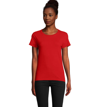SOL'S Pioneer T-shirt dames in rood