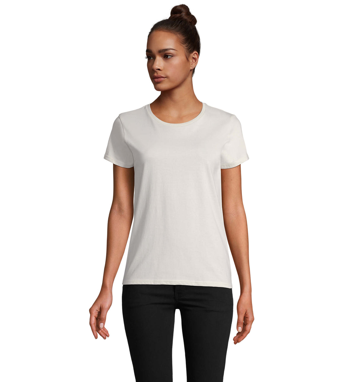 SOL'S Pioneer T-shirt dames in off white