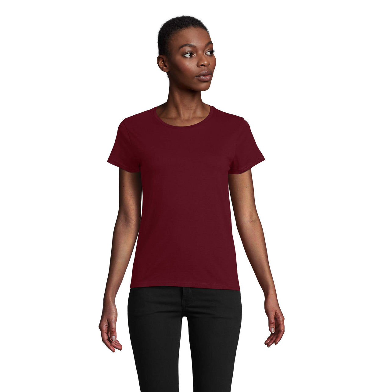 SOL'S Crusader T-shirt dames in burgundy