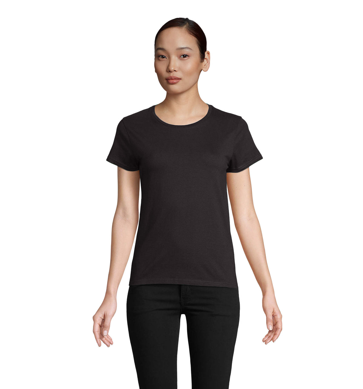 SOL'S Crusader T-shirt dames in zwart