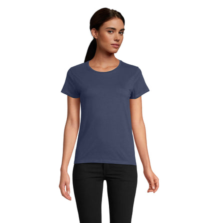 SOL'S Crusader T-shirt dames in denimblauw