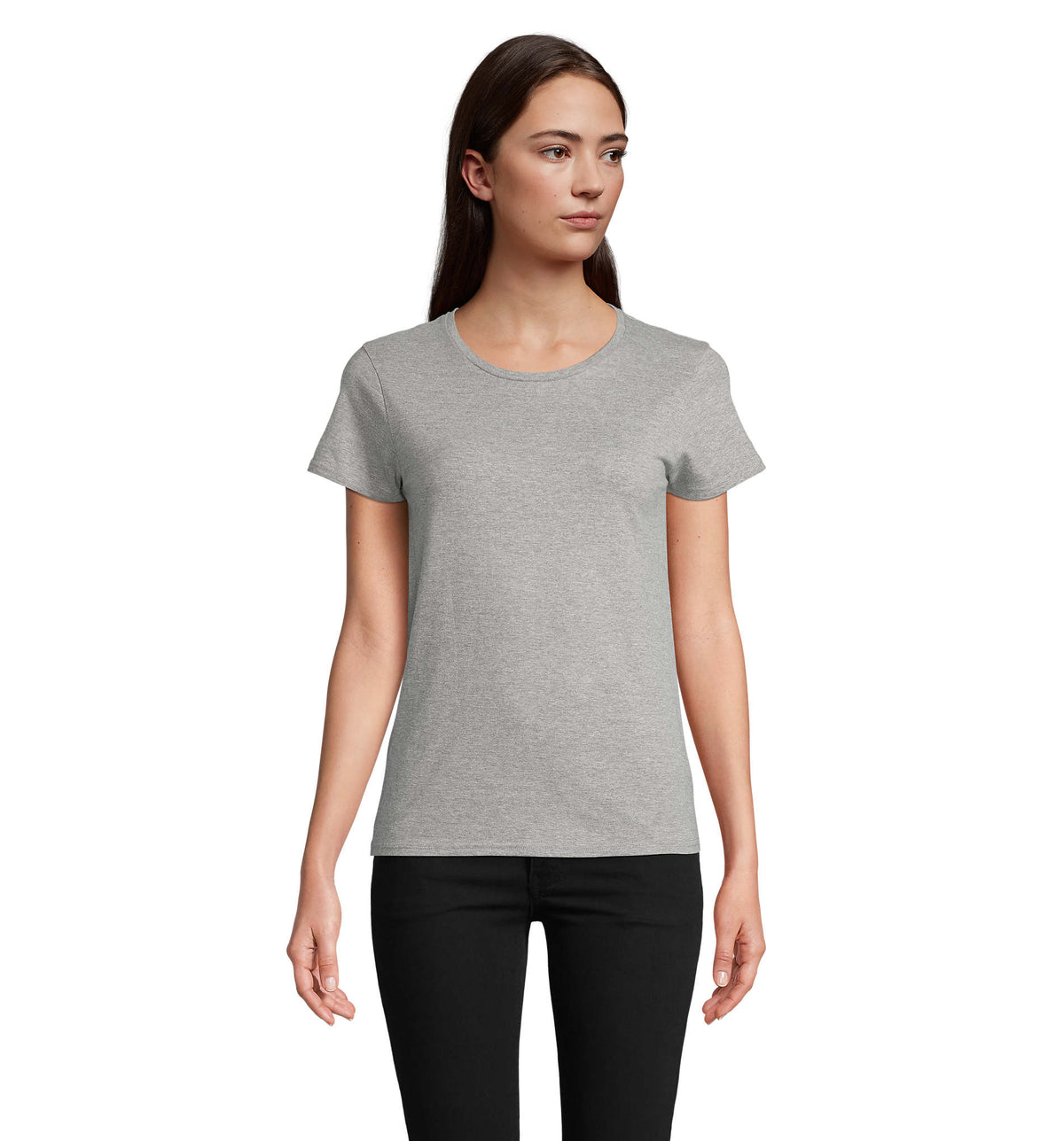 SOL'S Crusader T-shirt dames in grijs gemêleerd