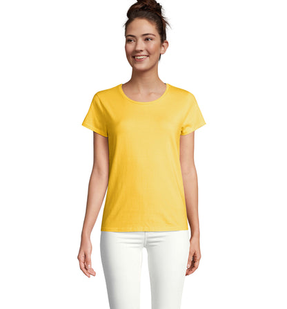 SOL'S Crusader T-shirt dames in goudgeel