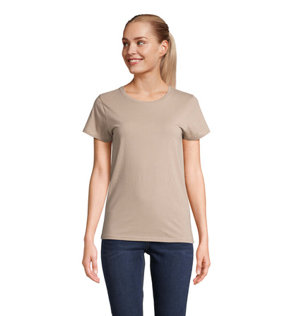 SOL'S Crusader T-shirt dames in zandbeige