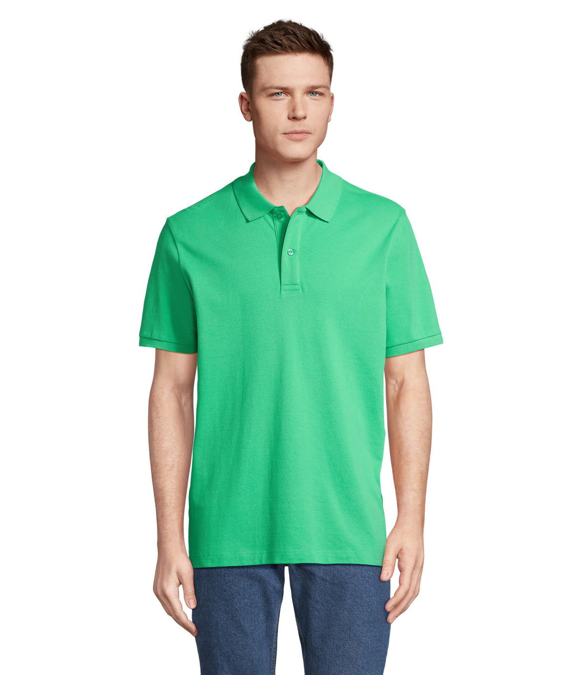 SOL'S Pegase polo in lentegroen