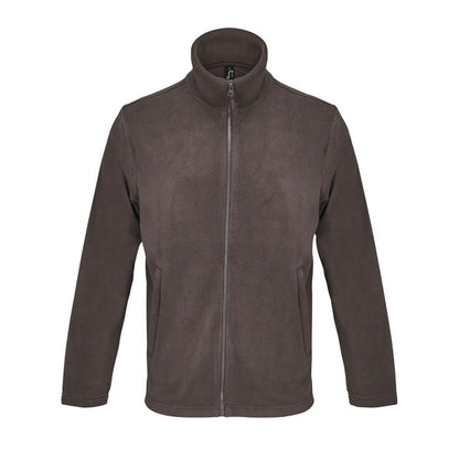 SOL'S Nitro fleecevest in chocoladebruin
